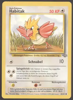 Habitak (Spearow) #62/64 | Jungle (German) | Pokemon TCG - Image 1