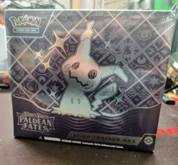Pokemon TCG Scarlet & Violet Paldean Fates ETB Elite Trainer Box NEW Sealed - Image 1