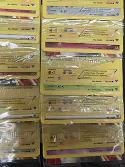 10 x PIKACHU 42/146 XY 2014 LEGO Movie PROMO SEALED HOLO Pokemon TCG card Lot - Image 2