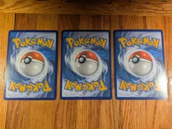 Pokemon First Partner JUMBO Kanto Starters Bulbasaur Charmander Squirtle x3 NM - Image 2