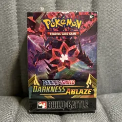 Pokemon TCG Sword & Shield DARKNESS ABLAZE Prerelease Build & Battle Kit SEALED - Image 1