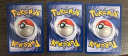 Lot of 3 Pokemon TCG Fossil Holo Rare Haunter Hypno Lapras - Image 2