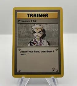 Professor Oak - 116/130 Base Set 2 - Pokemon TCG - Image 1