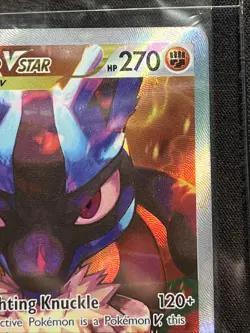 SEALED Pokemon Lucario VSTAR SWSH291 Crown Zenith ETB Holo Black Star Promo NM - Image 5