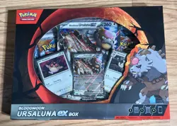Pokemon TCG: Bloodmoon Ursaluna Ex Box - Factory Sealed - Image 1