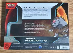 Pokemon TCG: Bloodmoon Ursaluna Ex Box - Factory Sealed - Image 2