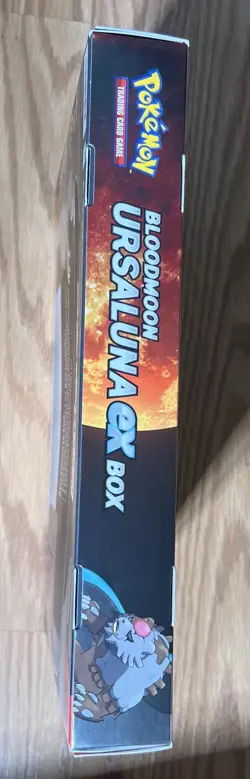 Pokemon TCG: Bloodmoon Ursaluna Ex Box - Factory Sealed - Image 3