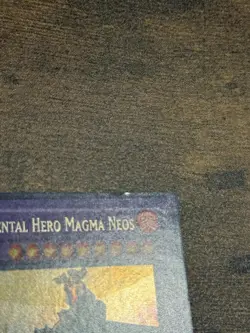 Yugioh Elemental Hero Magma Neos TAEV-EN043 1st Ed Secret Rare Foil Bleed (VLP) - Image 3