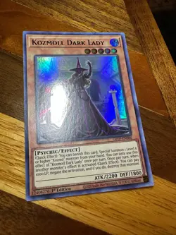Kozmoll Dark Lady GFTP-EN086 1st Edition Ultra Rare LP + BONUS - Image 1