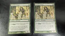 Heritage Druid X2 Magic Card, Morningtide Regular - Image 1
