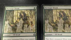 Heritage Druid X2 Magic Card, Morningtide Regular - Image 2