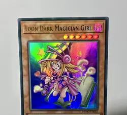 Toon Dark Magician Girl DUPO-EN041 (LP) 1st Edition Ultra Rare 2019 Yu-Gi-Oh - Image 3