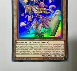 Toon Dark Magician Girl DUPO-EN041 (LP) 1st Edition Ultra Rare 2019 Yu-Gi-Oh - Image 5
