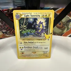 Light Toxtricity SWSH137 SWSH: Sword & Shield Promo Cards Holo NM #5 - Image 1
