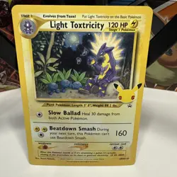Light Toxtricity SWSH137 SWSH: Sword & Shield Promo Cards Holo NM #5 - Image 2