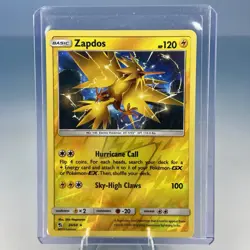 Zapdos Reverse Holo Common Card Hidden Fates 24/68 Pokemon TCG Near Mint - Image 3