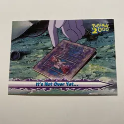 Topps Pokemon The Movie 2000 It's Not Over Yet... #70 Non-Holo Blue Label Card - Image 1