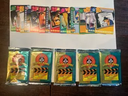 Looney Tunes Trading Card Game Lights Camera Antics expansion packs Lot Of Five - Image 1