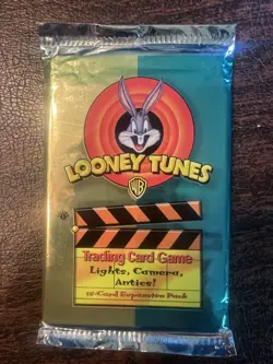 Looney Tunes Trading Card Game Lights Camera Antics expansion packs Lot Of Five - Image 2
