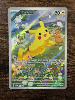 Pikachu 088 Sv: Scarlet & Violet Promo Cards Holo Pack Fresh Mint - Image 1
