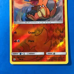 Charmander 7/68 Hidden Fates 2019 Reverse Holo Foil Pokemon TCG Card - NM - Image 3