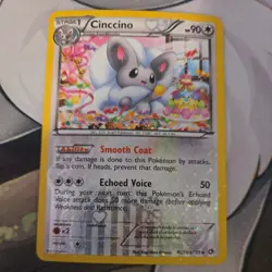 Pokemon CINCCINO Card RC19/RC25 Reverse Holo Uncommon Legendary Treasures - Image 1