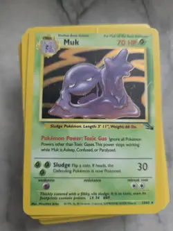 Pokemon TCG Vintage Fossil 50+ Mixed Card Lot - Image 1