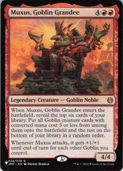 MTG Muxus, Goblin Grandee (24) | NM | The List Reprints {LIST} - Image 1