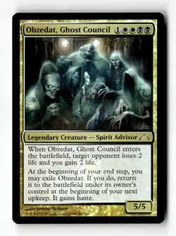 MTG | Obzedat, Ghost Council | Gatecrash | Foil | Moderately Played | English - Image 1