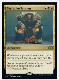 Phyrexian Tyranny [Double Masters 2022] MTG Near Mint Foil - Image 1