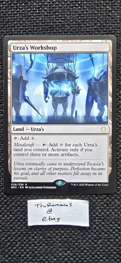 1x MTG | Urza's Workshop | Commander: The Brothers' War (BRC) | REG | Near Mint - Image 1