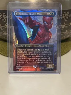 Sensational Spider-Man (Borderless) Marvel's Spider-Man: Eternal-Legal Foil - Image 1