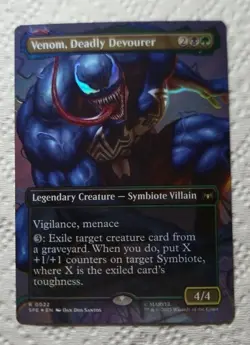 Venom, Deadly Devourer (Borderless) Marvel's Spider-Man: Eternal-Legal Foil - Image 1