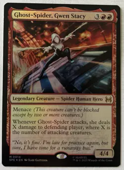 Ghost-Spider, Gwen Stacy Spider-Man Foil mtg Mythic - Image 1