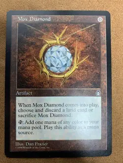 Mox Diamond | Stronghold | NM | MtG | Magic The Gathering Reserved List - Image 1