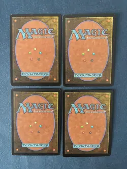 MTG 4X JAPANESE MERCADIAN MASQUES BOG WITCH MAGIC THE GATHERING CREATURE BLACK - Image 4