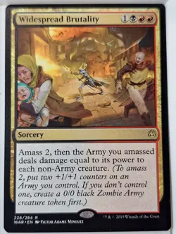 Widespread Brutality - War of the Spark - Magic the Gathering MTG Nice! - Image 1