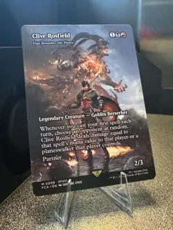 Clive Rosfield - Vial Smasher the Fierce (Showcase) MTG:FCA, NM, Make Offer - Image 1