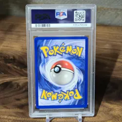 1999 Pokemon MACHOP Base Set Shadowless Common #52 PSA 9 MINT - Image 2