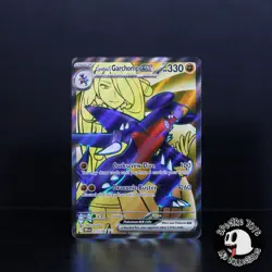 Cynthia's Garchomp EX Destined Rivals Full Art Super Rare 215/182 Pokemon TCG - Image 1
