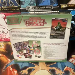 Pokemon Temporal Forces Pokemon Center ETB Iron Thorns PC ETB Factory Sealed - Image 2