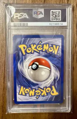 Pokemon TCG Electabuzz Shadowless #20 1999 Base Set PSA MINT 9 - Image 2