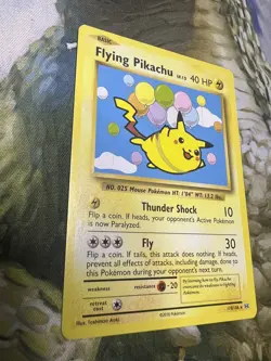 Pokemon TCG Flying Pikachu 110/108 Evolutions (NM) - Image 4