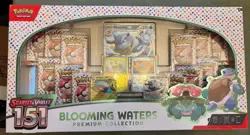 Pokemon Blooming Waters Premium Collection Scarlet & Violet 151 - Image 1