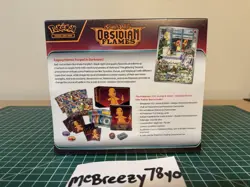 Pokemon: Scarlet & Violet 3: Obsidian Flames Elite Trainer Box - 9 Packs - Image 3