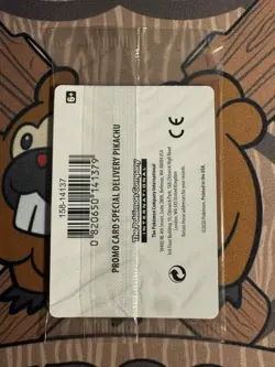 Pokemon SEALED Special Delivery Pikachu SWSH074 PokemonCenter + Holiday Ornament - Image 3