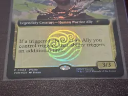 Magic The Gathering X Avatar Katara The Fearless Promo Card SDCC 2025 IN HAND - Image 2