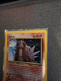 Entei Holo Rare 6/64 Neo Revelation Pokemon TCG - HP - Image 3