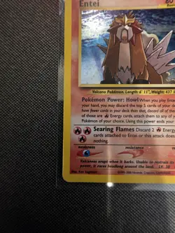 Entei Holo Rare 6/64 Neo Revelation Pokemon TCG - HP - Image 4