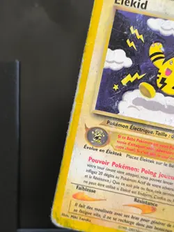 Carte Pokemon Elekid 22/111 Rare Neo Genesis Wizards FR - Image 3